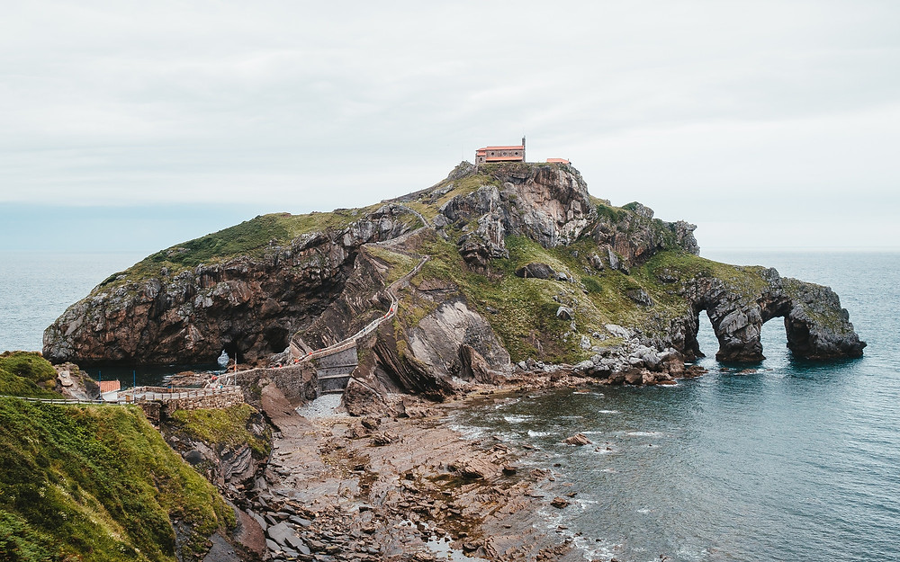 Game of Thrones location in Spain of Peninsula of San Juan de Gaztelugatxe