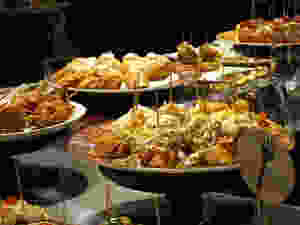 Pintxos - San Sebastian's famous form of tapas in Restaurants