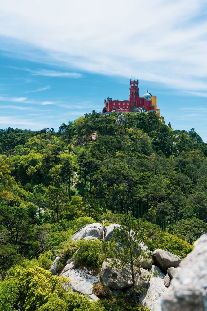 Sintra, Portugal in Fall