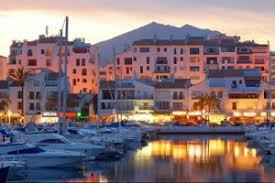 Puerto Banus in Marbella Spain