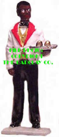 #1295 - Waiter Holding Tray