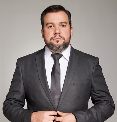 Retrato do Dr. André Araújo de Medeiros Silva, cirurgião coloproctologista