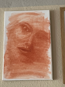 Rötel Zeichnung