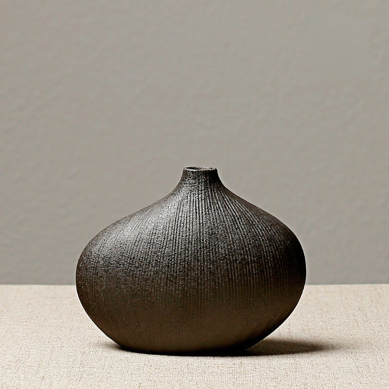 Thumbnail: Ceramic Vase Modern Minimalist  Ornament  Arrangement Pottery Decoration Crafts