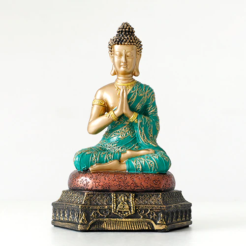 Thumbnail: Buddha Statues Thailand fengshui hindu sitting Buddha figurine Decoration