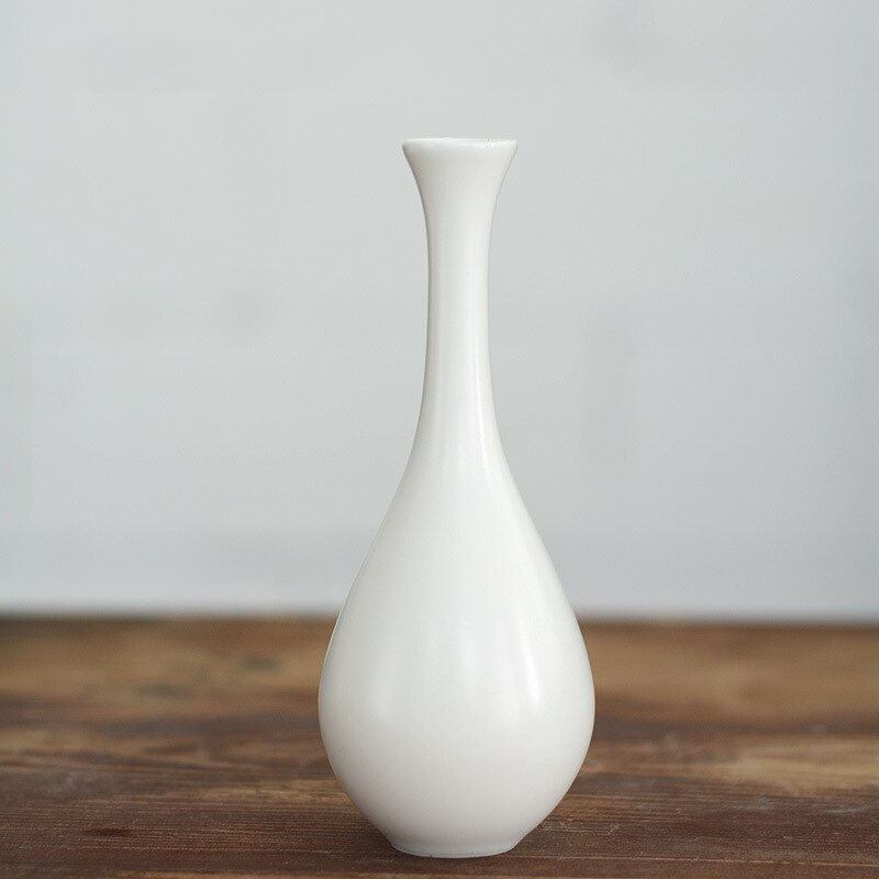 Thumbnail: Simple Creative Black Ceramic  Vases, Modern Nordic Home Decoration