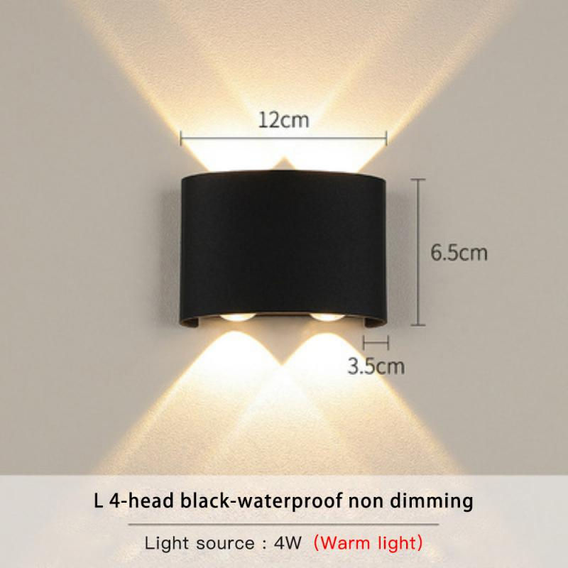 Thumbnail: IP65 LED Wall Lamp Outdoor Stairs Up Down Wall Light Decoration