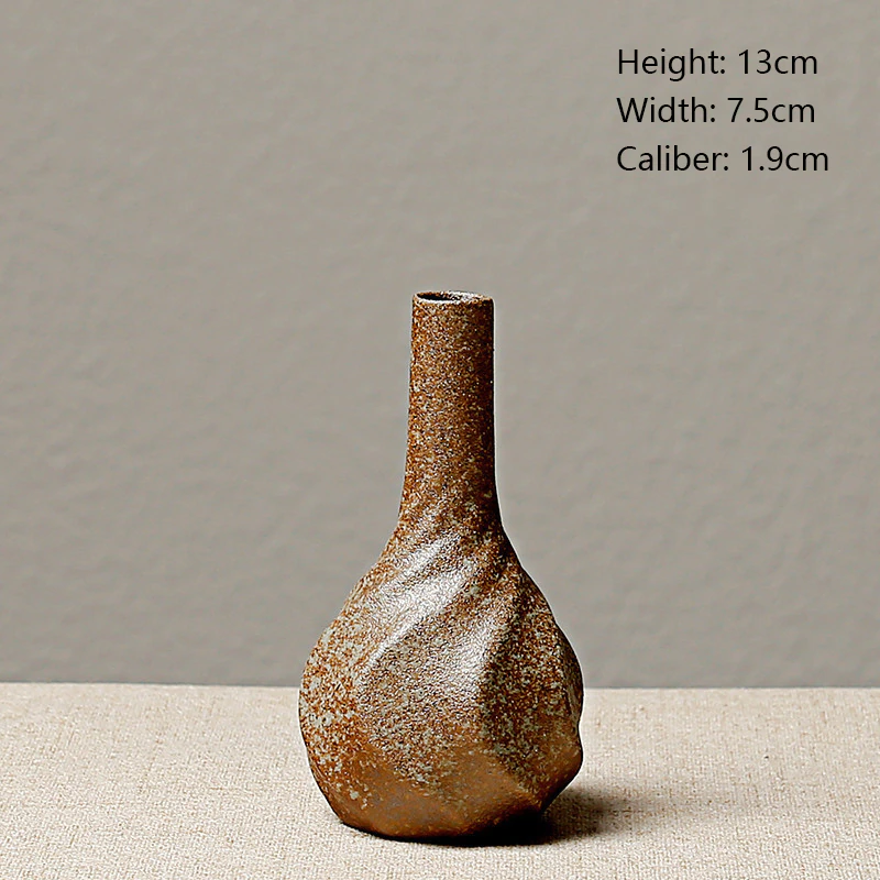 Thumbnail: European-style stoneware flower ceramic vase Chinese and Japanese ceramic