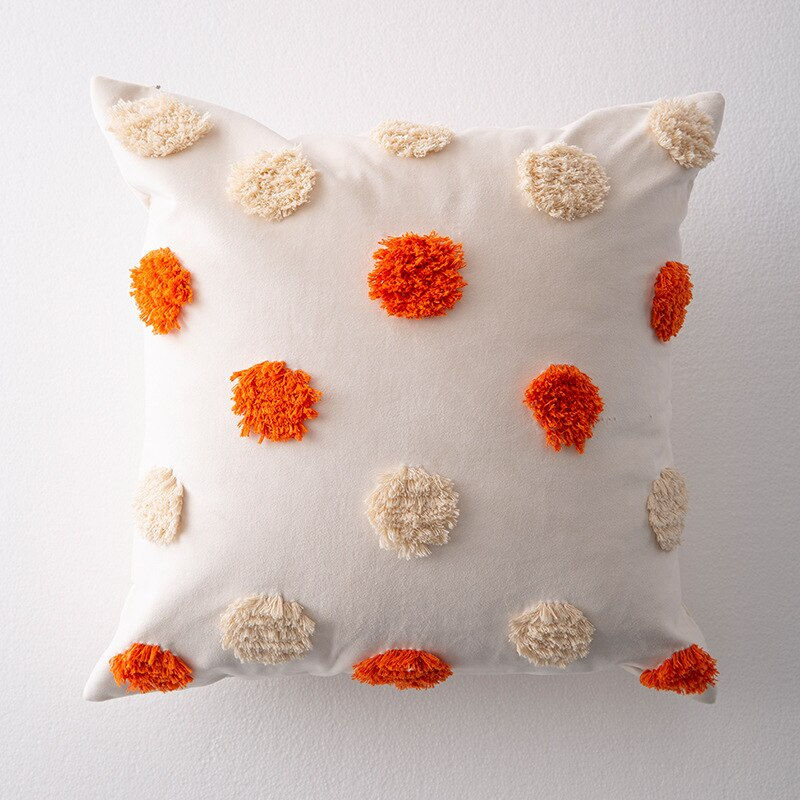 Thumbnail: Moroccan Geometric Sofa Pillowcase Bedside Cushion Cover Embroidered Pillowcase