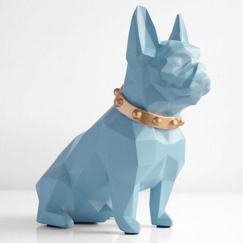 Thumbnail: french bulldog coin bank box piggy bank figurine home decorations
