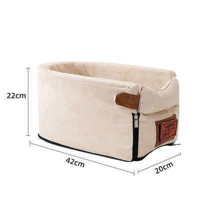Thumbnail: Portable Cat Dog Bed Travel Central Control Car Safety Pet Seat Transport 
