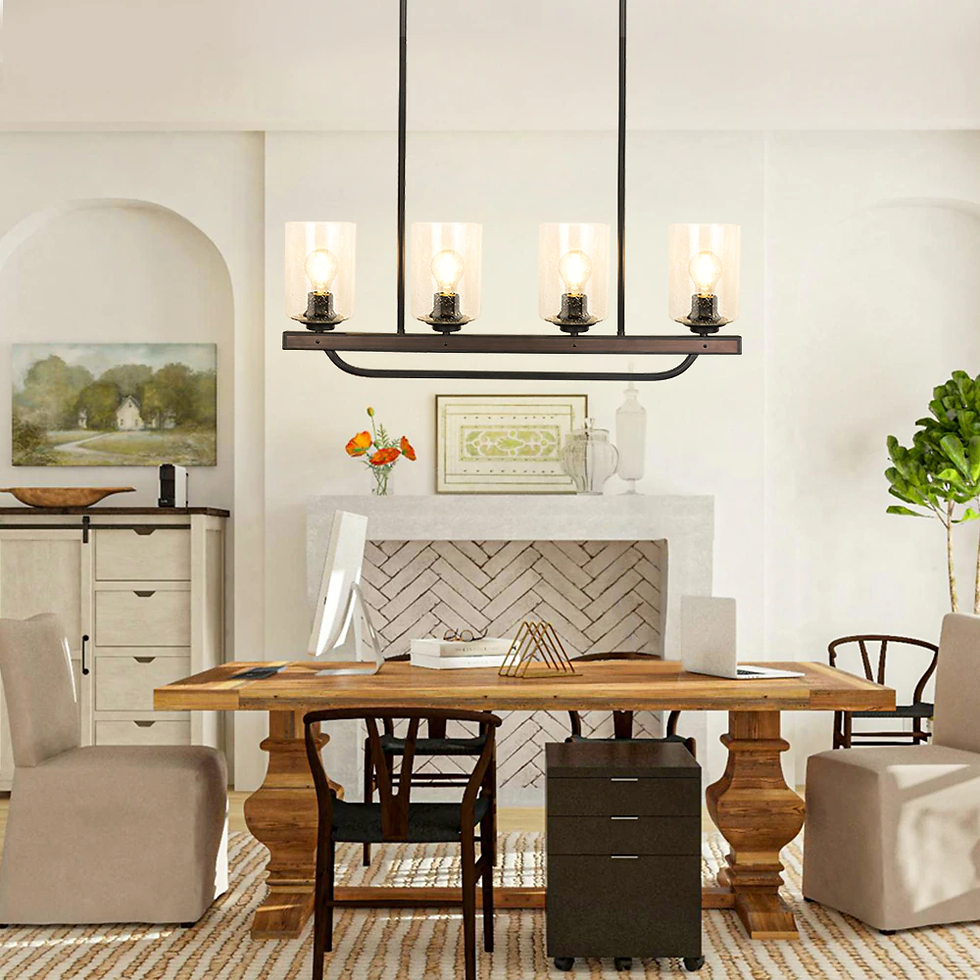 Thumbnail:  Modern Creative Ceiling Light Rustic Pendant Shade Adjustable Chandelier E26