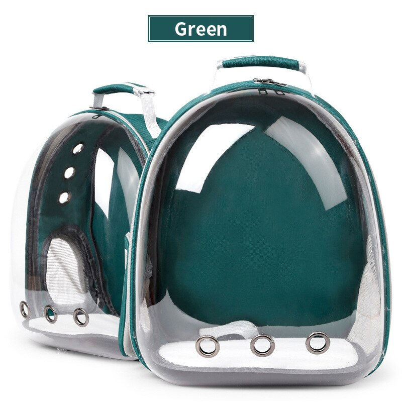 Thumbnail: Cat Carrier Bag Breathable Small Dog Cat Backpack Carrier Travel Outdoor 