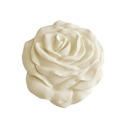 Thumbnail: 3d Wall Stickers Resin Rose Flower Mural Craft for Wall Living Room Bedroom