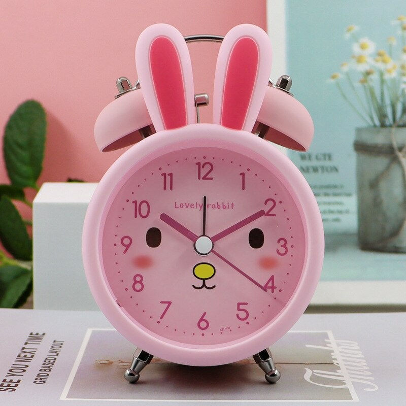Thumbnail: Children's Alarm Clock Cartoon Alarm Clock Rabbit Ear Alarm Clock Bunny