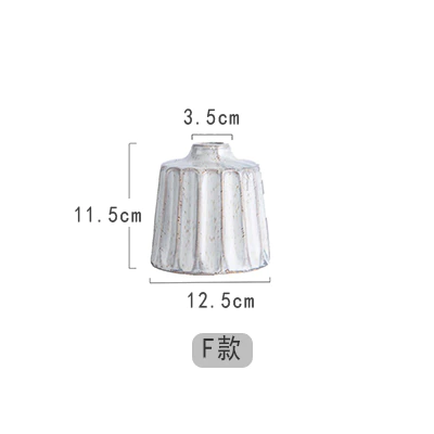 Thumbnail: 2022 New Arrival Fashion Simple Home Handmade Coarse Pottery Vases 
