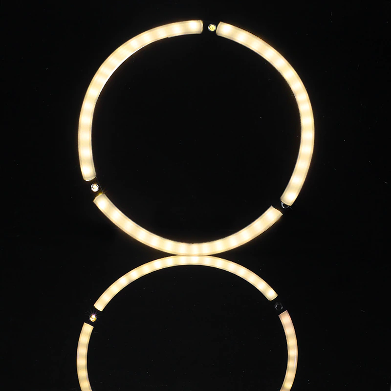 Thumbnail: Simple Circle Background Decoration Lamps LED Wall Lights