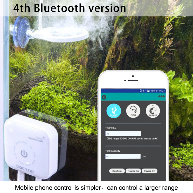 Thumbnail: 3 4 th Bluetooth Chihiros Doctor Aquarium Water Fish Tank Silk