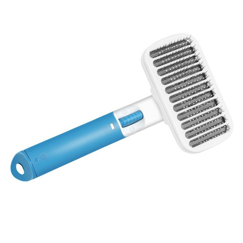 Thumbnail: Stainless Steel Pet Cat Comb for Small Medium Dog Cats Pet Hair Removal  Brush