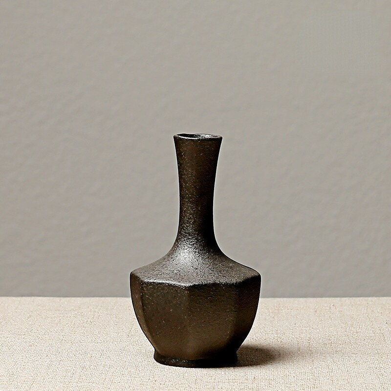 Thumbnail: Ceramic Vase Modern Minimalist  Ornament  Arrangement Pottery Decoration Crafts