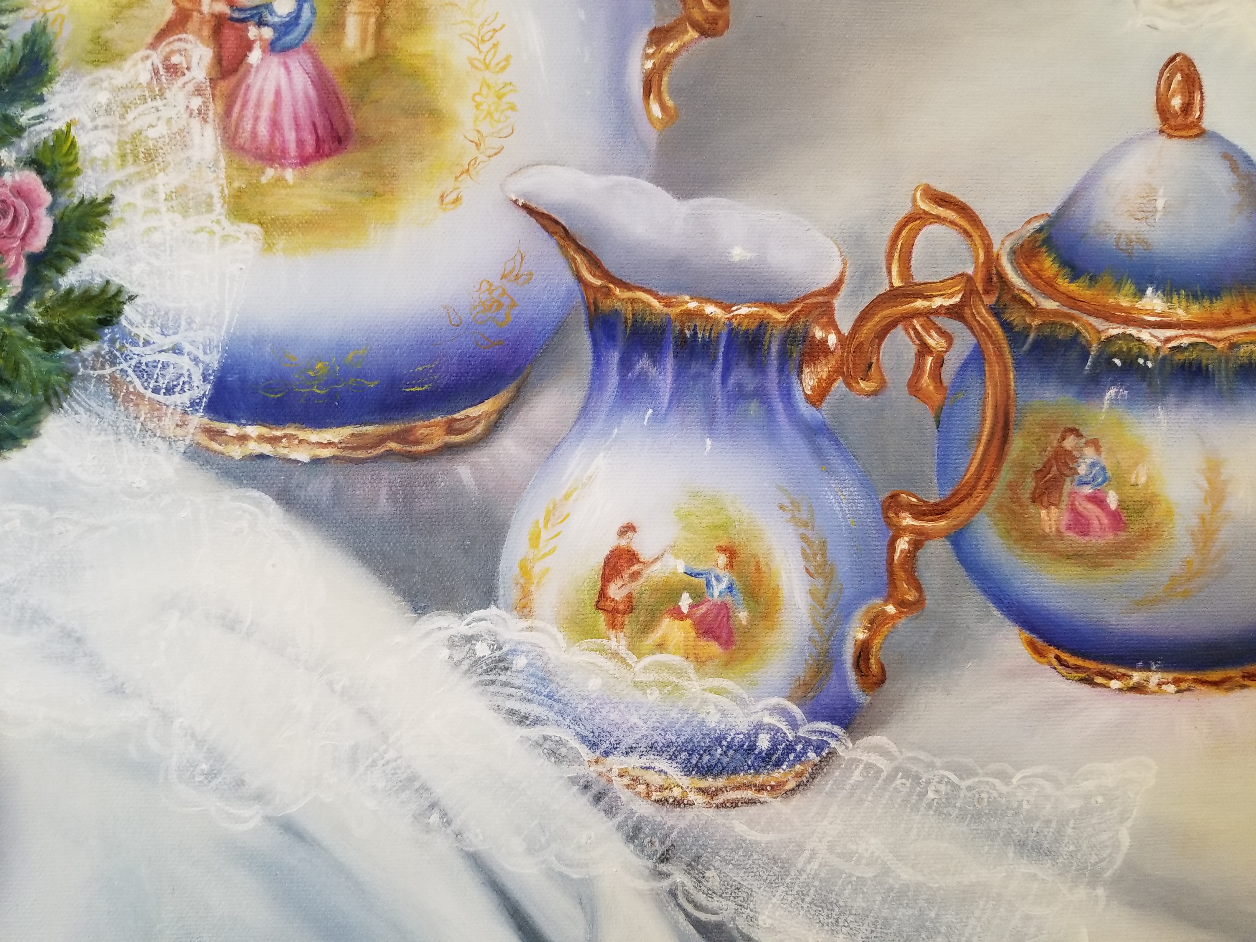 Tea Time (detail)
