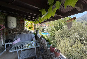 Furnished 3-Bedroom Duplex with Communal Pool Near Turunç Beach