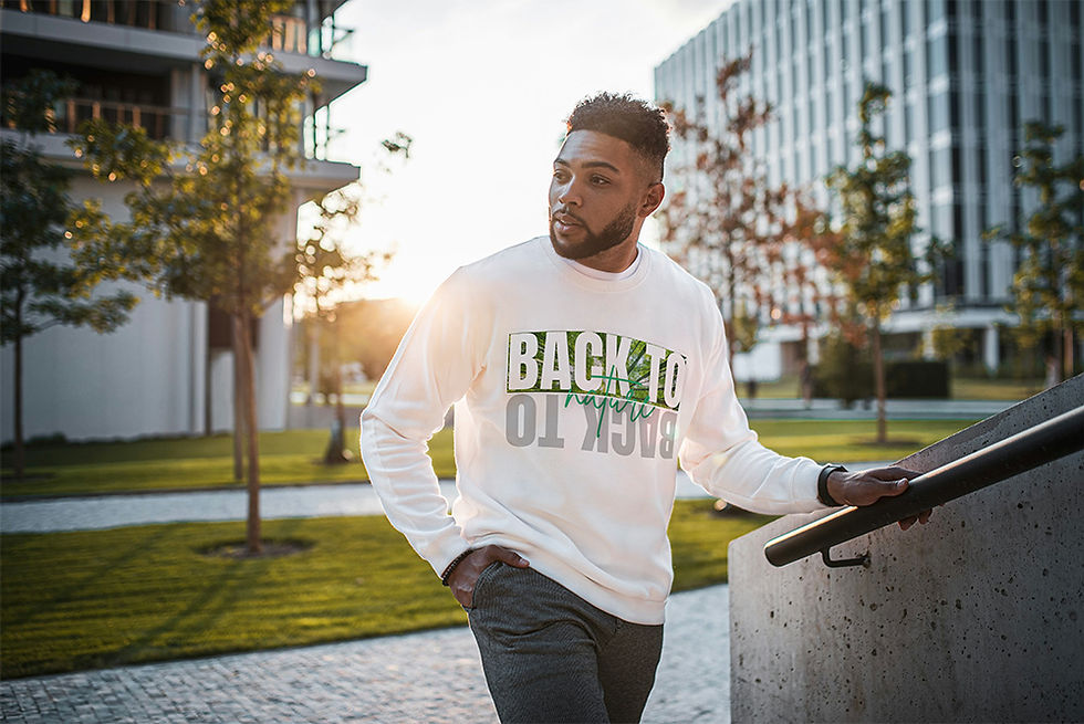 Back to Nature Doğa Sweatshirtü