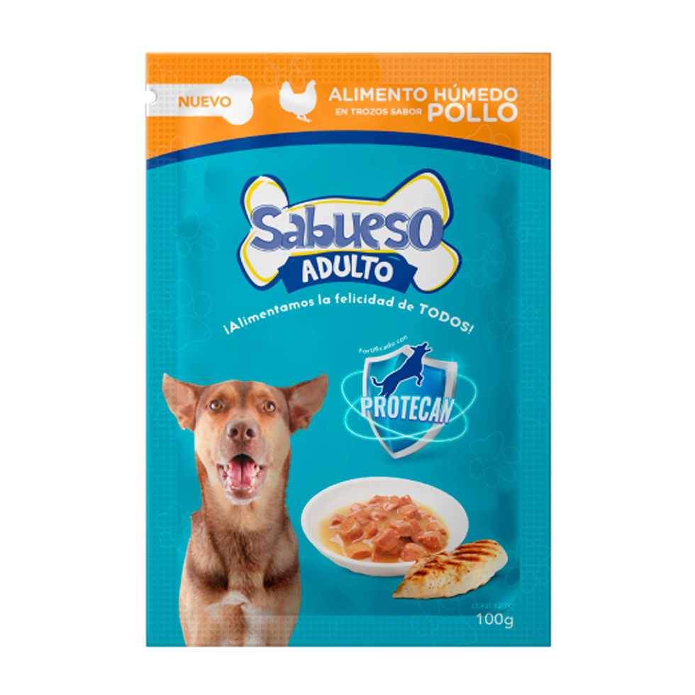 Pouch Sabueso Pollo - 100g