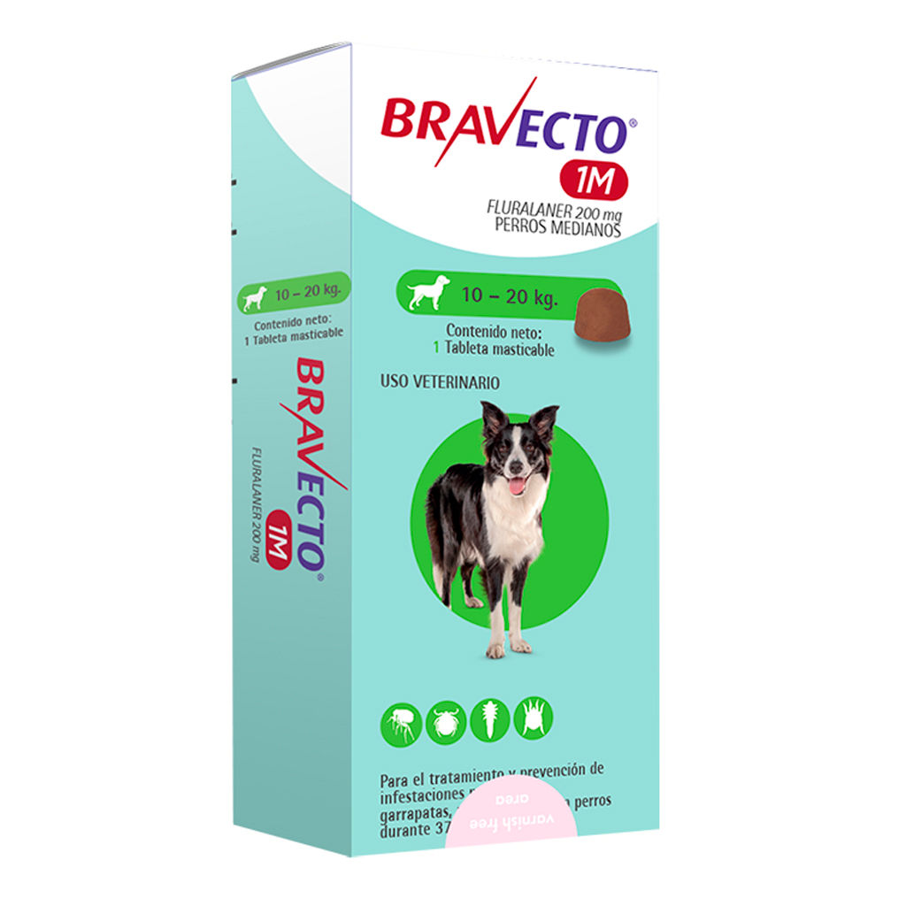 Bravecto 1M - 10 a 20kg