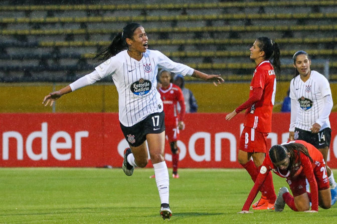 CORINTHIANS GANHA DO AMERICA DE CALÍ E SE CLASSIFICA NO GRUPO C.