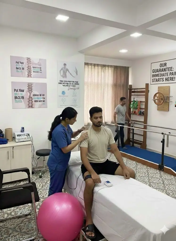 Treatment room at the Sector 71 centre