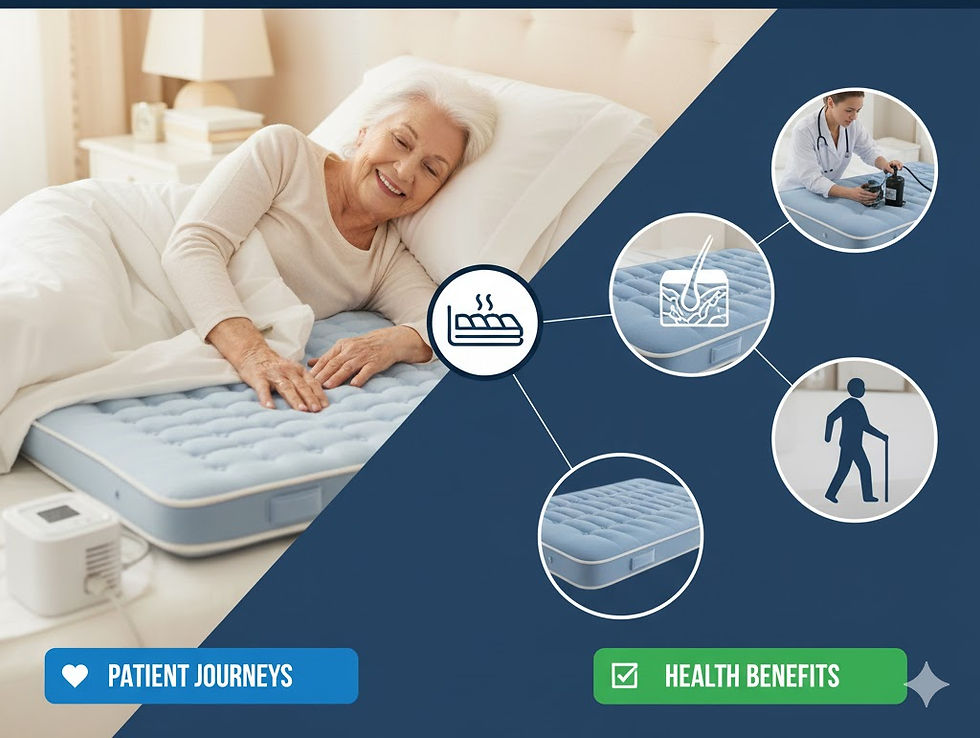 Air Mattress prevent bed sore. Buy now from healty jeena sikho