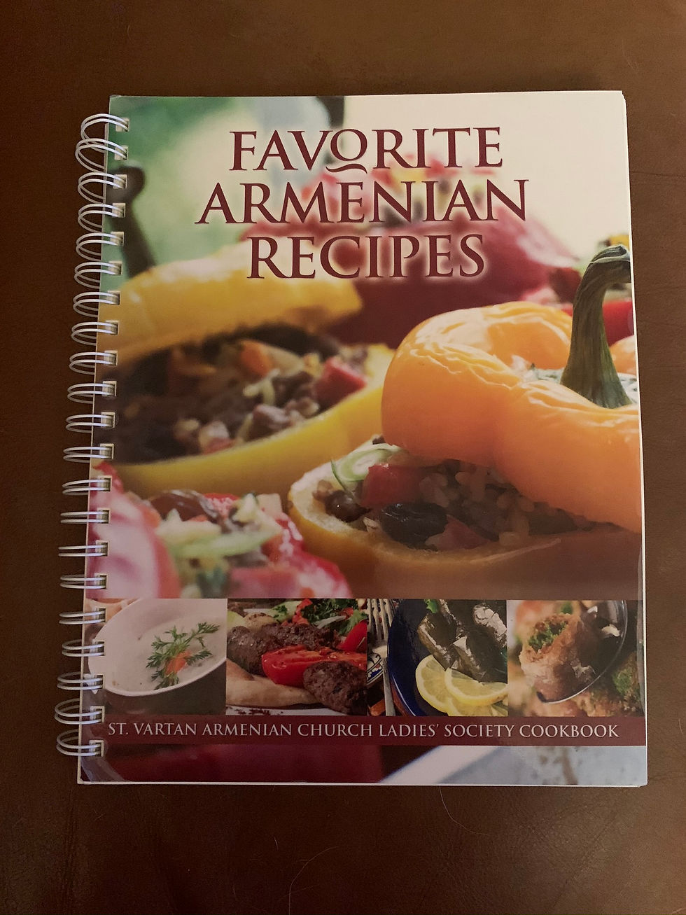 St. Vartan Ladies’ Society Cookbook "Favorite Armenian Recipes"