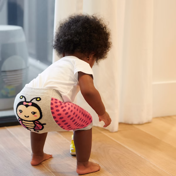 Pink Ladybug Baby Funkie Legging Shorts - Image 4