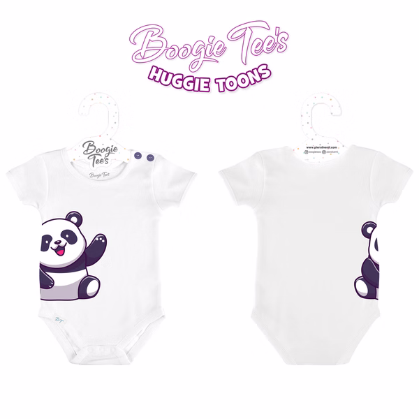 Panda & Huggie, 3-Pc Boogie Toes, Tight & Tee Baby Premium Gift Set - Image 11