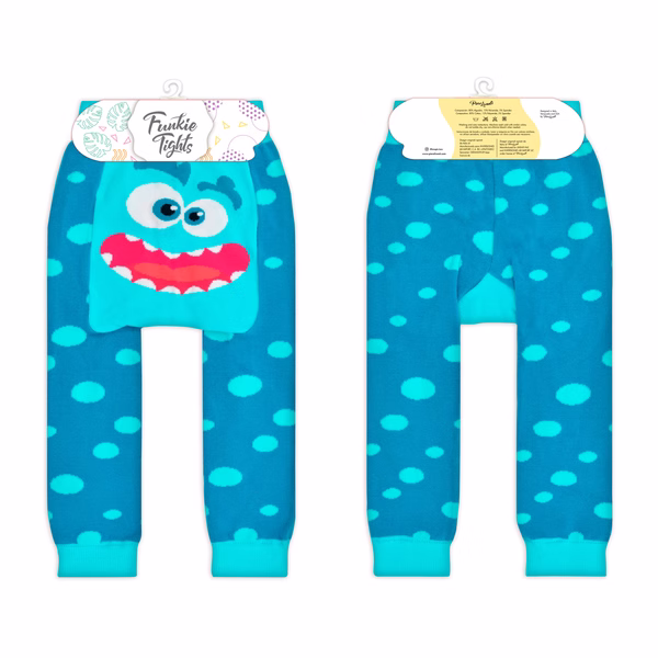 Grumpy Monster Boy Baby Funkie Tights Legging Pants - Image 5