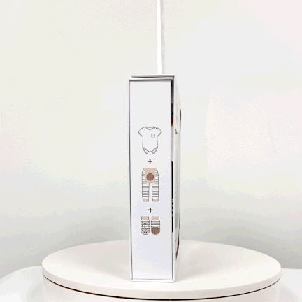 Panda, 3-Pc Boogie Toes, Tight & Tee Baby Premium Gift Set - Image 2