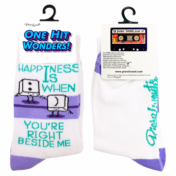 Happiness Beside Me - Kids Socks - One Hit Wonders Mini - Size S - Image 4