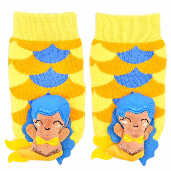 Yellow Mermaid - Boogie Toes Rattle Socks - Image 2