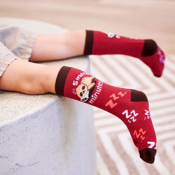 5 More Minutes - Kids Socks - One Hit Wonders Mini - Size S - Image 4