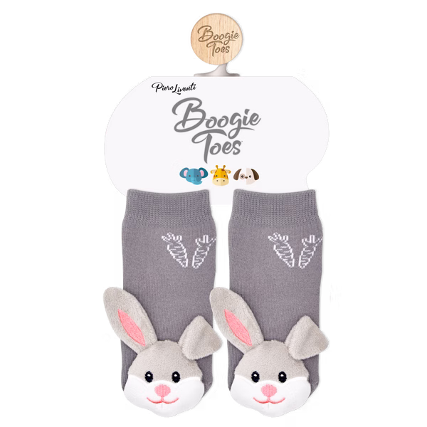 Bunny Boogie Toes Rattle Socks - Image 3