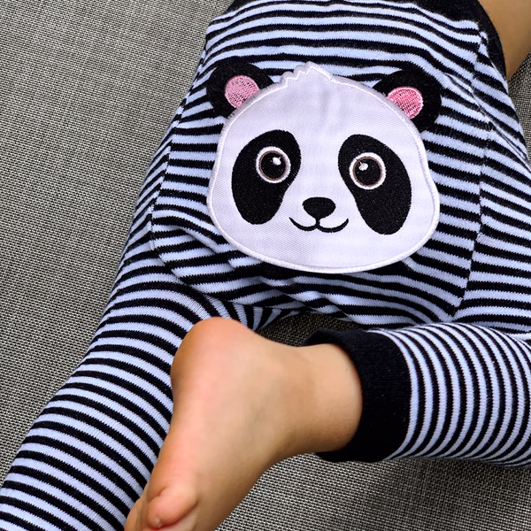 Panda, 3-Pc Boogie Toes, Tight & Tee Baby Premium Gift Set - Image 7