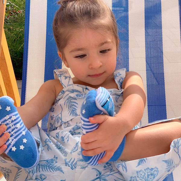 Sailboat, 2-Pc Boogie Toes & Tight Baby Gift Set (6-18m) - Image 2