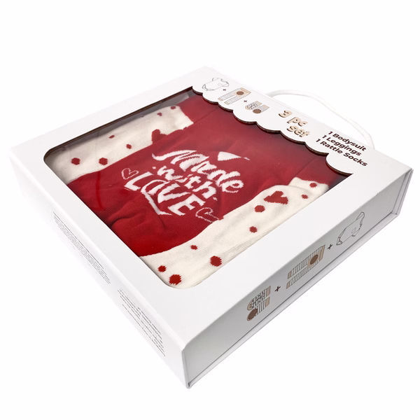 Made With Love, 3-Pc Boogie Toes, Tight & Tee Baby Premium Gift Set - Image 8