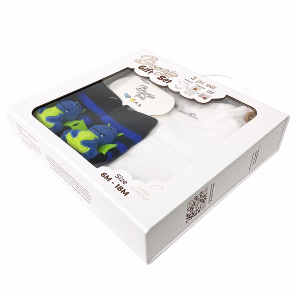 Blue Dragon, 3-Pc Boogie Toes, Tight & Tee Baby Premium Gift Set - Image 7