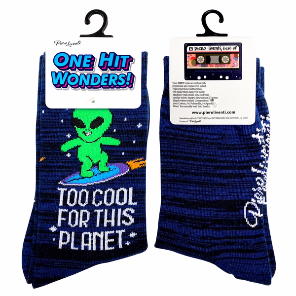 Too Cool For This Planet - Kids Socks - One Hit Wonders Mini - Size S - Image 5