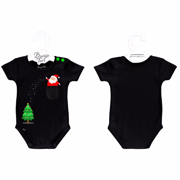 Xmas Black Boogie Tee's Crazy Pocket - Image 3