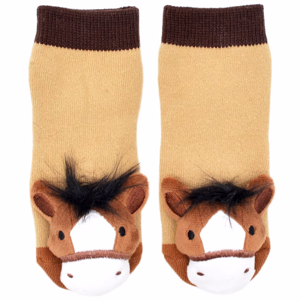 Derby Pony Horse Boogie Toes Rattle Socks - Image 2
