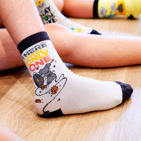 There Can Be One Mouse - Kids Socks - One Hit Wonders Mini - Size S - Image 3