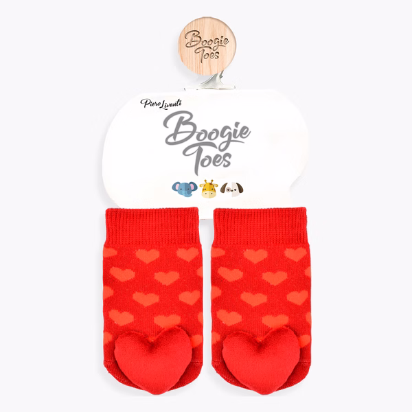 Baby Love Heart Boogie Toes Rattle Socks - Image 5